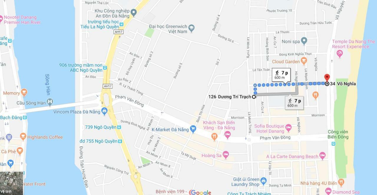 Tony Estates Danang Beach Luxury Apartments Экстерьер фото